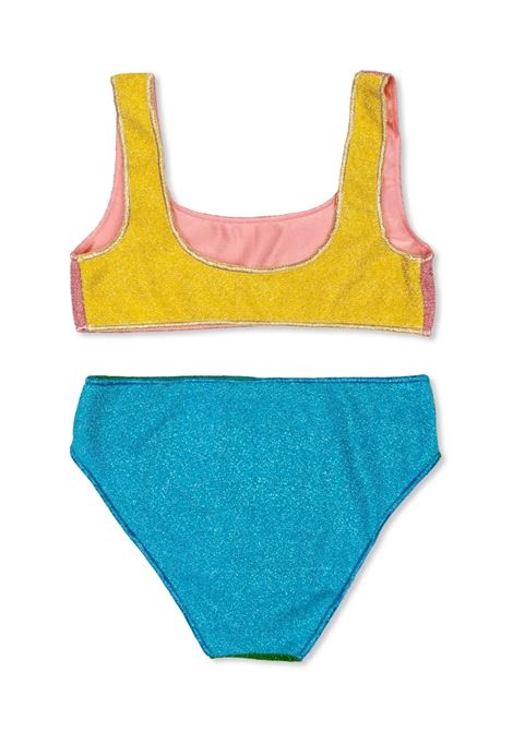 Bikini Lumiere Bra Sporty Multicolor Stripes OSEREE KIDS | LYS250 G-LUREXMULTICOLOR